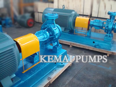 Hot oil circulation pump