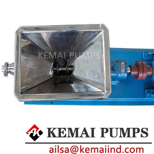 Feed Type Stainless Steel Single Screw Pump