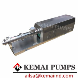 Food grade mono screw pump